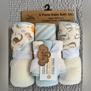 ⚠️Baby Essentials Hooded Towels and Washcloths Set⚠️
